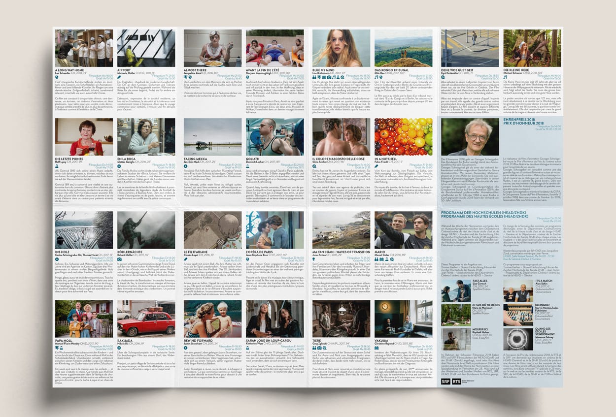 Prix du Cinéma Suisse 2018. Schweizer Filmpreis 2018